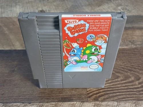 Bubble Bobble (Nintendo Entertainment System NES, 1988) Game Only - Tested