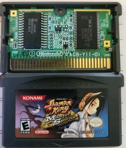 Shaman King: Master of Spirits (Nintendo Game Boy Advance, 2004) GBA Authentic