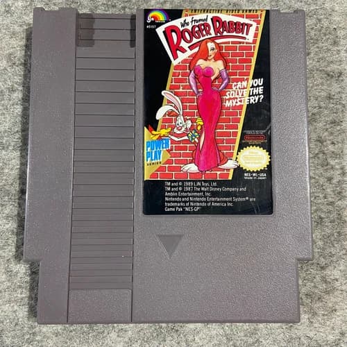 Who Framed Roger Rabbit (Nintendo Entertainment System, 1989) Tested
