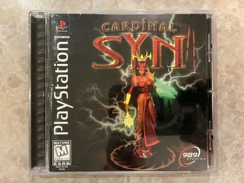 Cardinal SYN - Sony PlayStation 1, 1998 PS1 - Complete with Manual CIB
