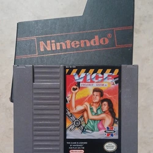 Vice: Project Doom by Sammy Nintendo NES NTSC-U/C Official Nintendo Seal