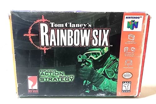 Tom Clancy's Rainbow Six Nintendo 64 N64 Complete - Working - Authentic