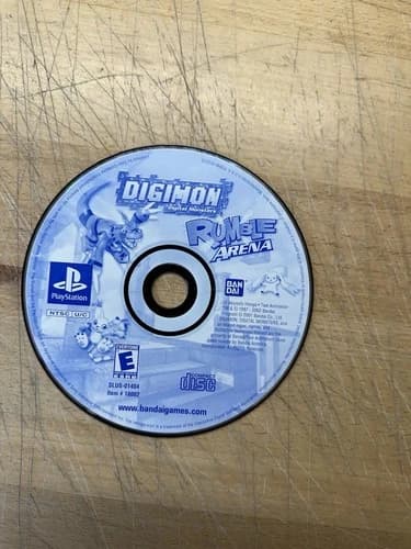 Digimon Rumble Arena (Sony PlayStation 1, 2002) Disc Only