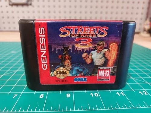 Streets of Rage 3 Sega Genesis, 1994 Cart Only