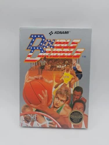 Double Dribble for Nintendo NES (Konami 1987) CIB Complete in Box
