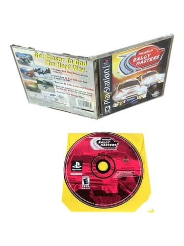 Sony PlayStation 1 PS1 CIB COMPLETE Michelin Rally Masters: Race of Champions