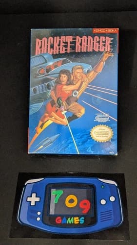 Rocket Ranger (Nintendo Entertainment System, 1990) NES CIB COMPLETE