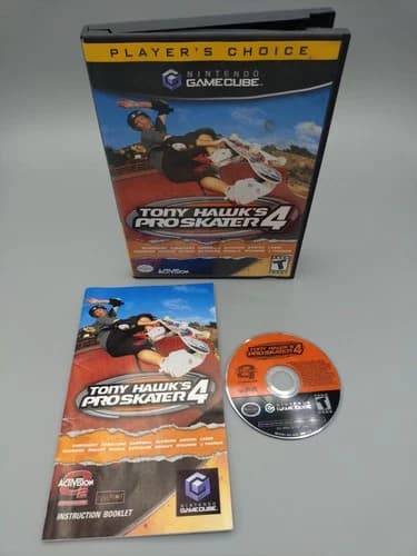 Tony Hawk's Pro Skater 4 (Nintendo GameCube, 2002) Tested and Working CIB