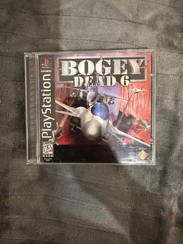 Bogey: Dead 6 (PlayStation 1, 1996) – Complete CIB – Tested