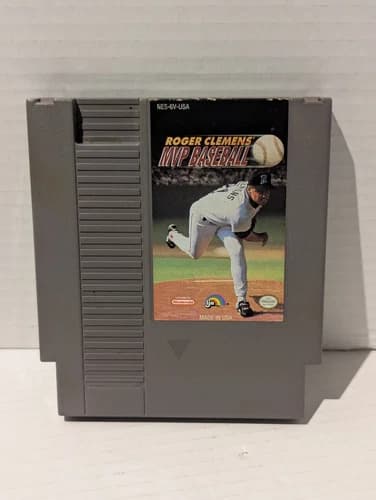 Roger Clemens' MVP Baseball (NES, 1991) 3 screws