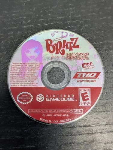 Bratz: Forever Diamondz Nintendo GameCube 2006 Disc Only Tested & Working