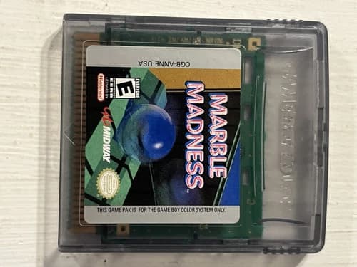 Marble Madness (Nintendo Game Boy Color, 1999) GBC