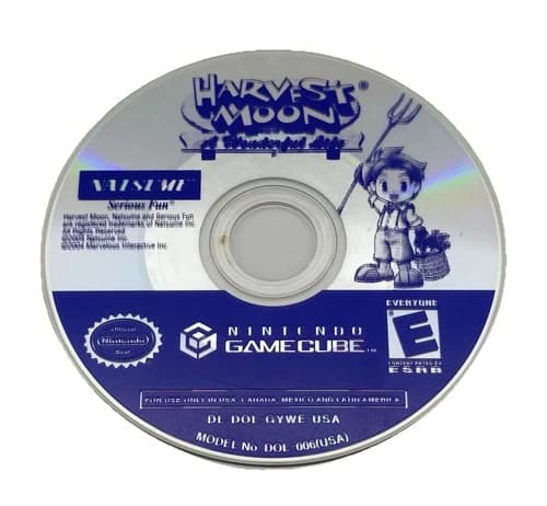 DISC ONLY! Harvest Moon A Wonderful Life GameCube TESTED Resurfaced READ!