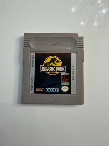 Jurassic Park (Nintendo Game Boy, 1993) Gameboy Authentic Tested