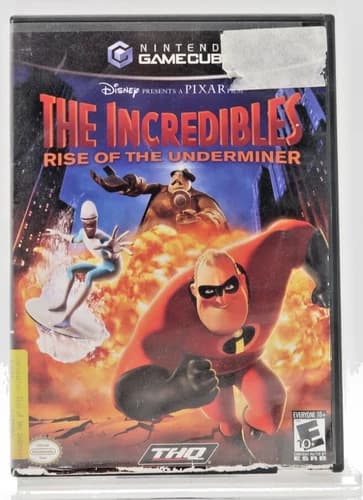 Incredibles: Rise of the Underminer (Nintendo GameCube, 2005) Used Complete