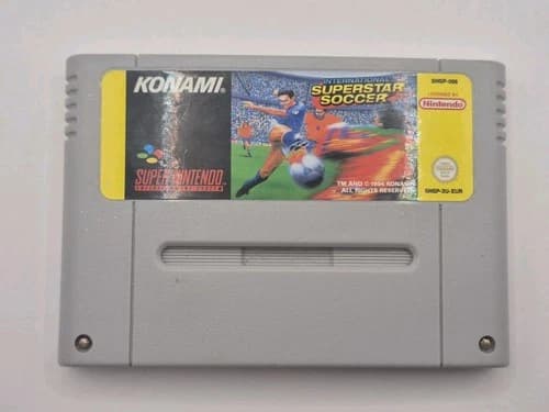 International Superstar Soccer - Super Nintendo (SNES) - Tested & Working