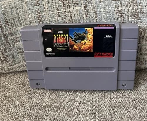 Desert Strike: Return to the Gulf SNES (Super Nintendo, 1992)
