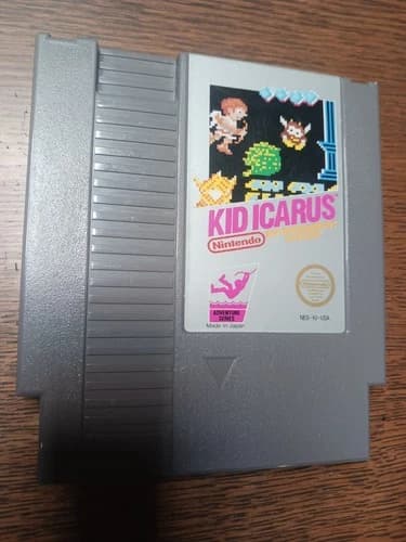 kid icarus nes tested works well cleaned