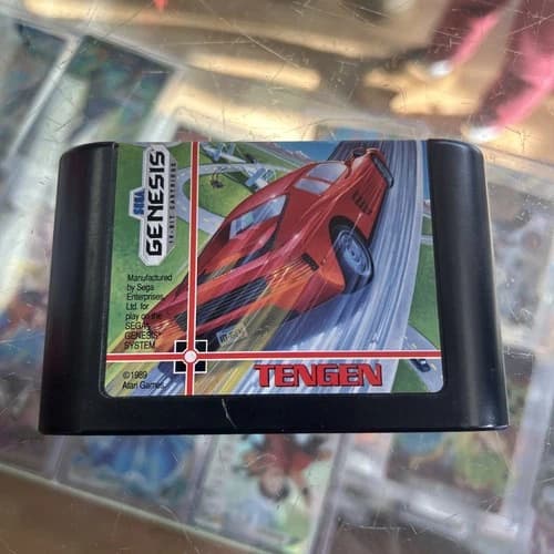 Hard Drivin' (Sega Genesis, 1990)