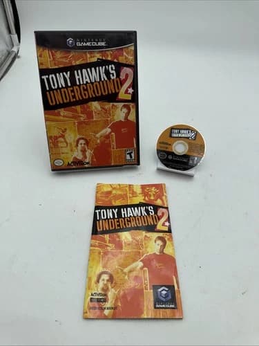 Tony Hawk's Underground 2 Nintendo GameCube Complete CIB Tested