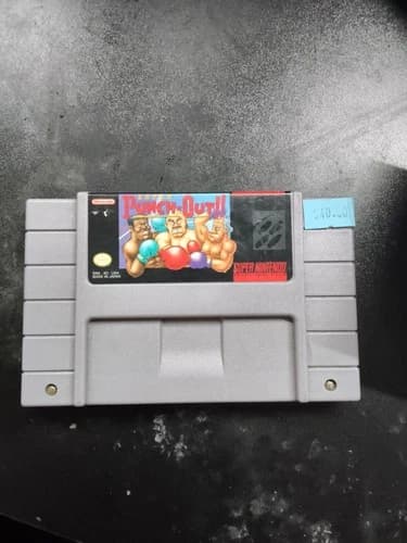 Super Punch-Out SNES Authentic Tested Nintendo Boxing Game