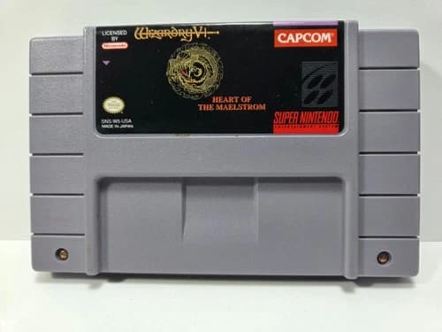 Wizardry V for SNES Super Nintendo WORKING