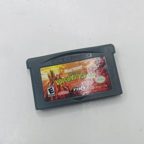 Nicktoons Battle for Volcano Island (Nintendo Game Boy Advance, 2006) Cart Only