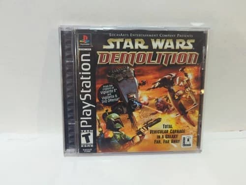 Star Wars: Demolition (Sony PlayStation 1, 2000) PS1 CIB Complete, tested.