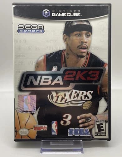 NBA 2K3 (Nintendo GameCube, 2002) Complete With Manual