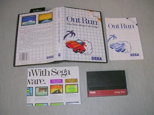 Out Run Outrun (Sega Master System SMS) CIB Complete