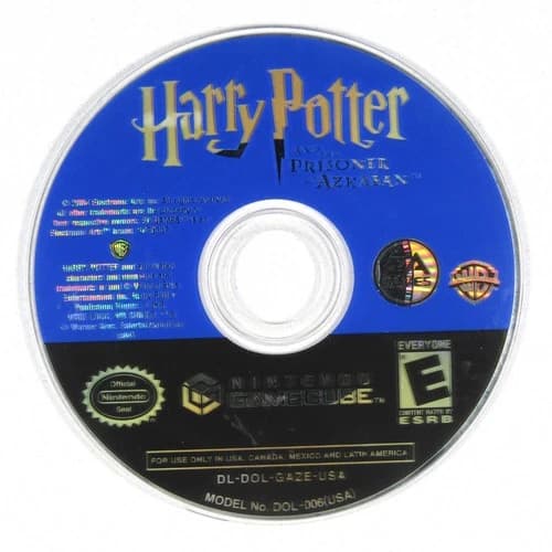 Harry Potter Prisoner of Azkaban Gamecube Authentic Tested Disc Only