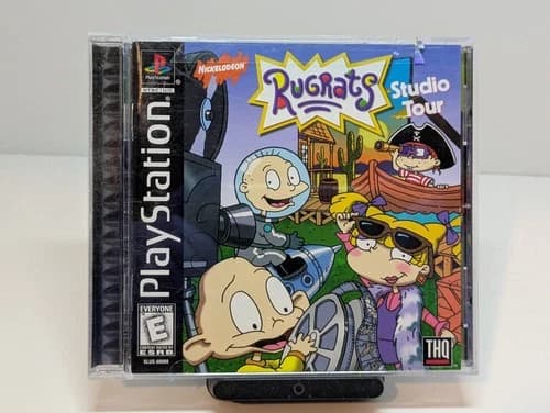 Rugrats Studio Tour PS1 PlayStation 1 Complete Tested - 1 Year Warranty