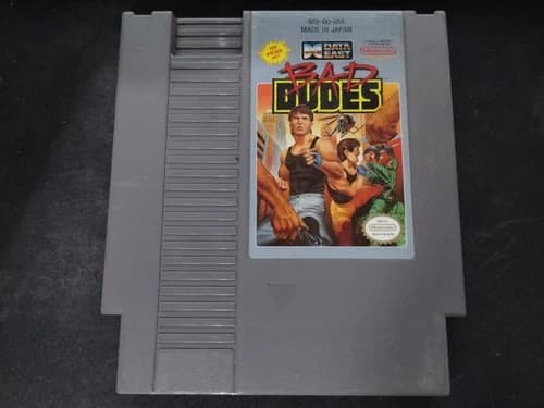 Bad Dudes (Nintendo Entertainment System, 1990) (Please Read)