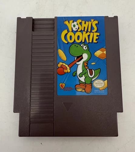 Yoshi's Cookie (Nintendo Entertainment System, 1993) NES Tested