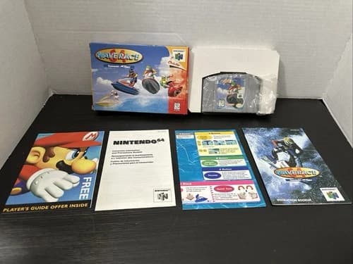 Wave Race 64 - Nintendo 64 N64 - CIB - Authentic, Tested, Working