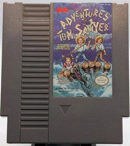 Adventures of Tom Sawyer (Nintendo Entertainment System, NES, 1989) Tested