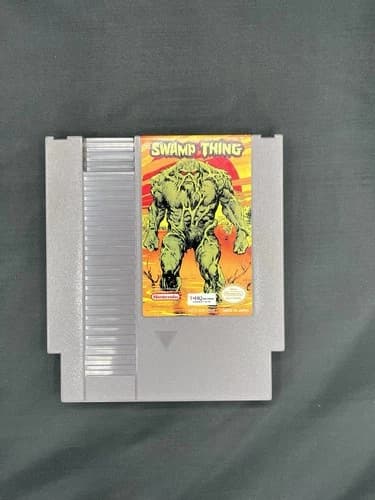 Swamp Thing (Nintendo, NES, 1985) Cartridge