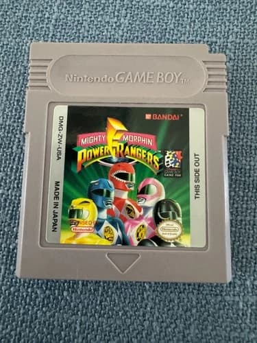 Mighty Morphin Power Rangers - Gameboy - Cartridge Only - Tested & Working