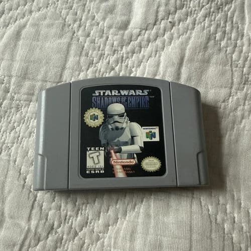 Star Wars Shadows Of The Empire N64 (Nintendo 64, 1996) Authentic