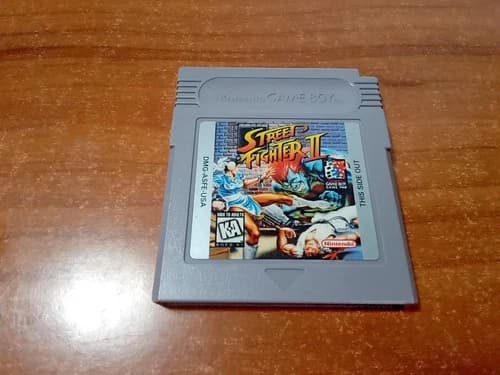 Street Fighter II: The World Warrior (Nintendo Game Boy, 1995) *TESTED*