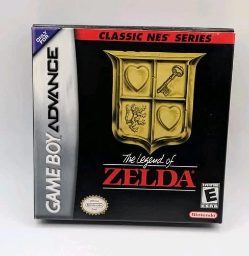 Legend of Zelda Classic NES Series Nintendo Game Boy Advance 2004 CIB TESTED