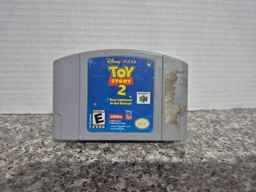 Toy Story 2 (Nintendo 64, 1999) N64 Authentic Video Game Cartridge Tested