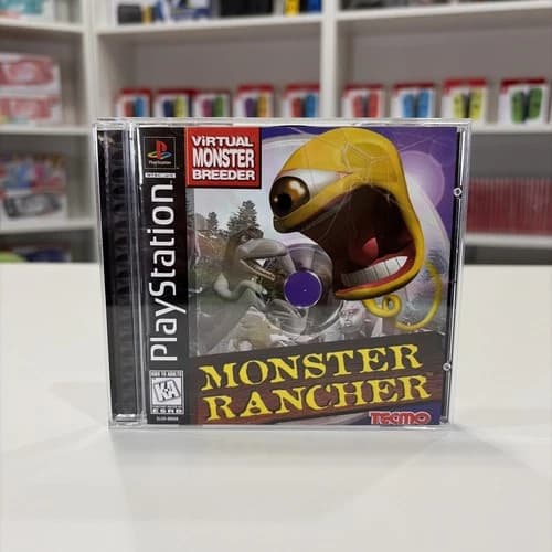 Monster Rancher (Sony PlayStation 1, 1997) Used Great Condition CD Game - CIB