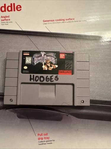 Mighty Morphin Power Rangers: The Movie (SNES, 1995) - GAME ONLY Authentic RARE