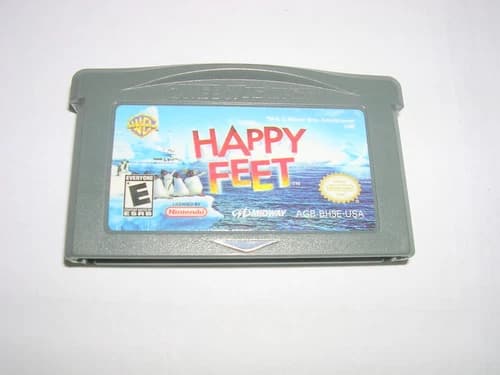 Happy Feet (Nintendo Game Boy Advance GBA) Original Game