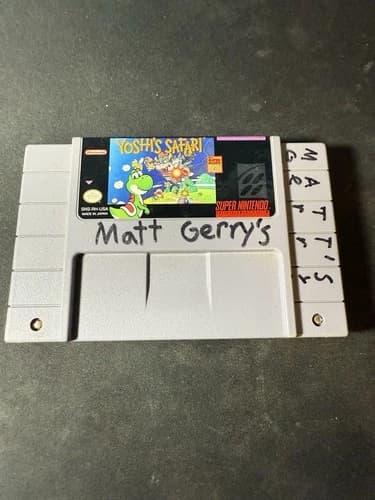 Yoshi's Safari (Super Nintendo Entertainment System, 1993), Authentic