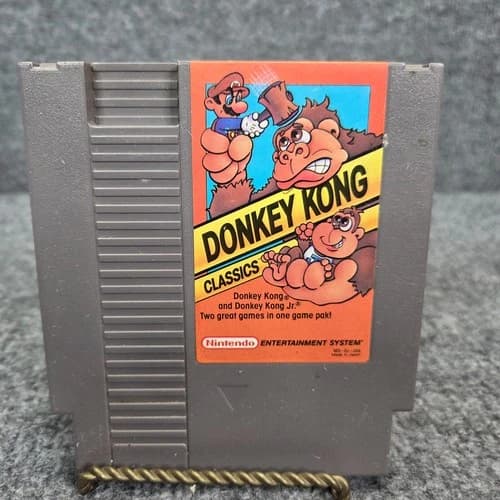 DONKEY KONG CLASSICS -- NES Nintendo Original Authentic Arcade Game