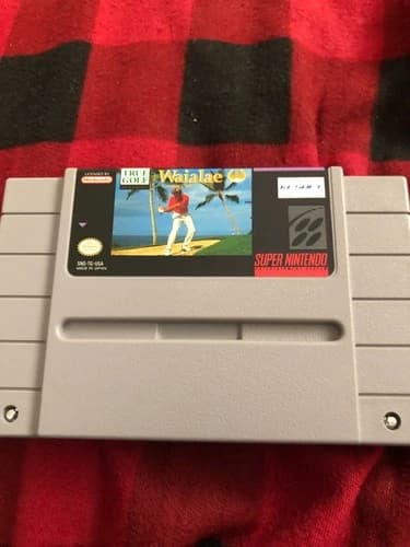 Waialae Country Club Nintendo SNES 1991 Cartridge Only Tested Works Great