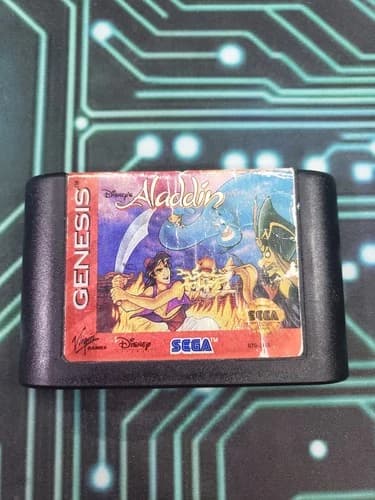 Disney's Aladdin (Sega Genesis, 1993) Cart Only