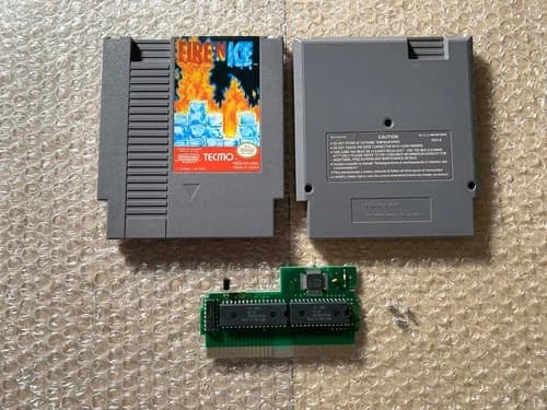 Fire 'N Ice (Nintendo NES, 1993) - CART ONLY *AUTHENTIC *TESTED